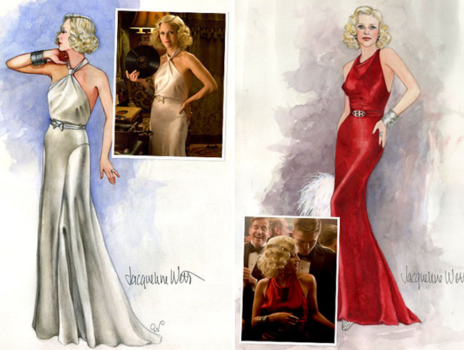 ... for the gowns renee wore in the movie my prom dress had the same 1930